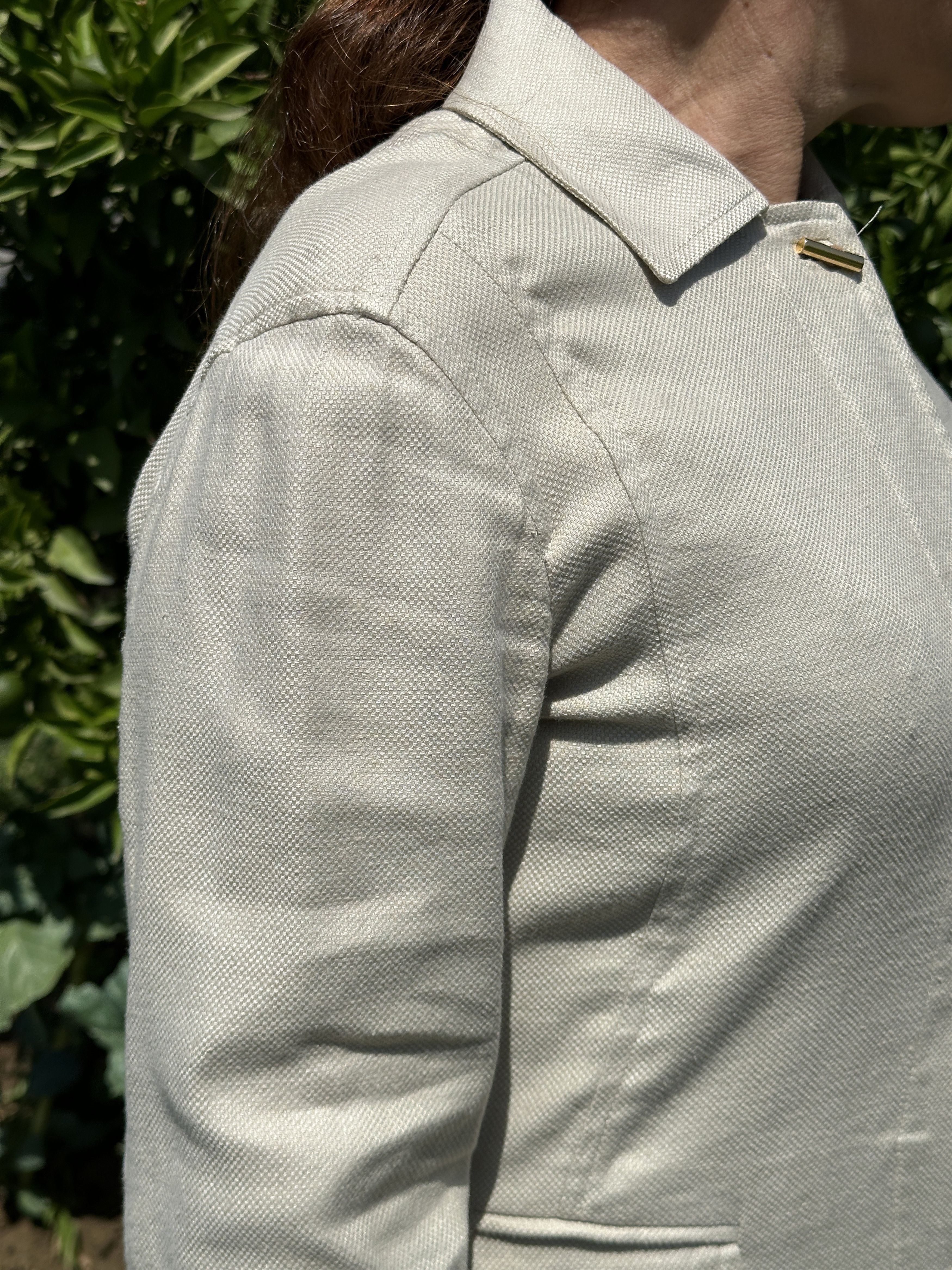 Loro Piana 1250$ Loro Piana Lino Flax Light Jacket Buttons Size 42 S M Size M / US 6-8 / IT 42-44 - 14 Thumbnail