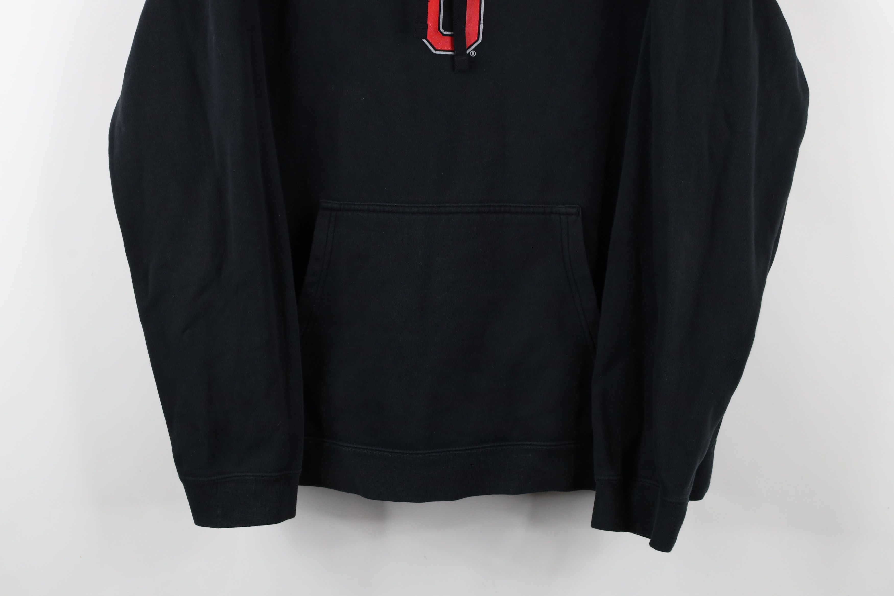 Nike × Vintage Vintage Nike Swoosh Ohio State University Hoodie Black Size US L / EU 52-54 / 3 - 3 Thumbnail