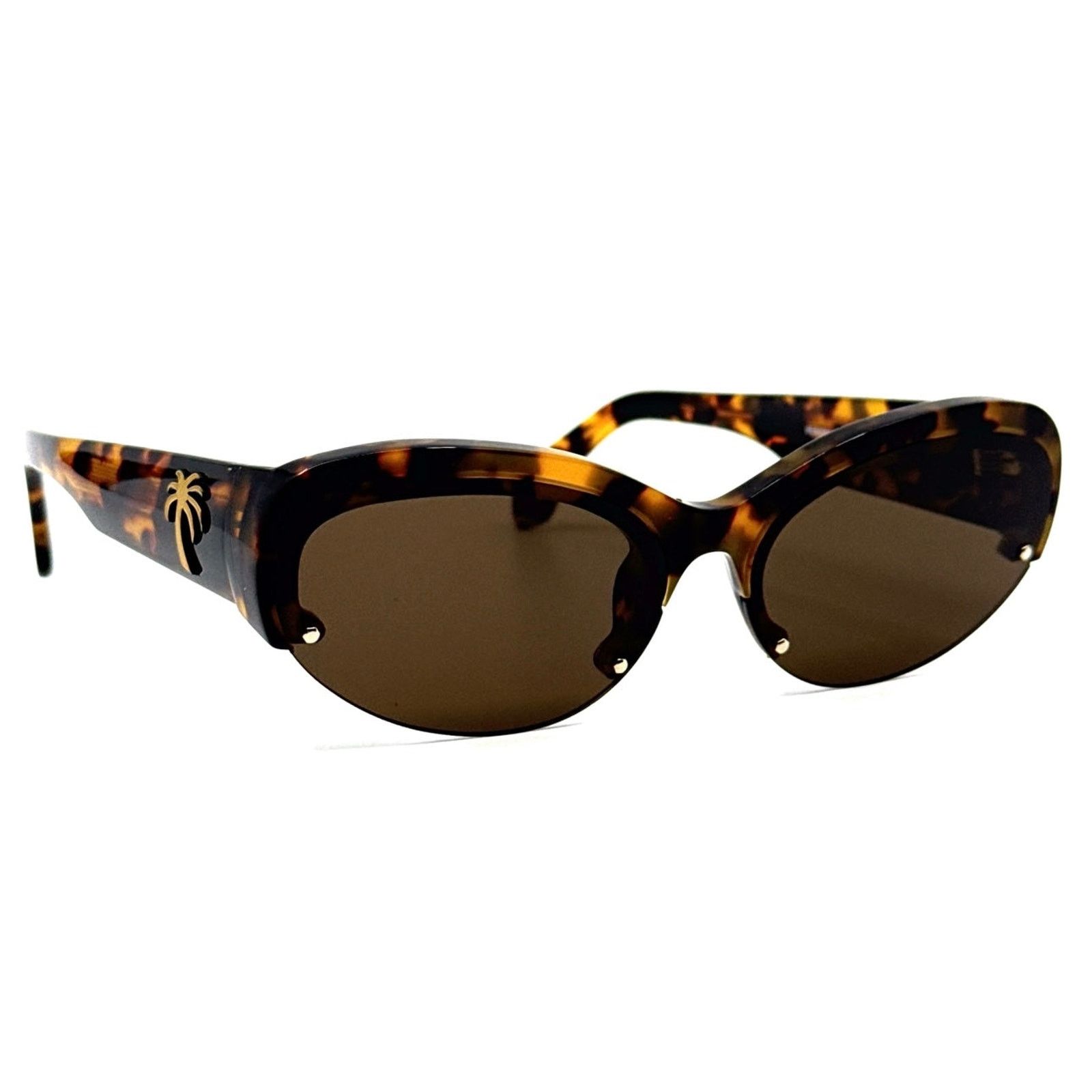 Palm Angels New, PALM ANGELS Palmdale Sunglasses PERI054 6064 Authentic Size ONE SIZE - 2 Thumbnail
