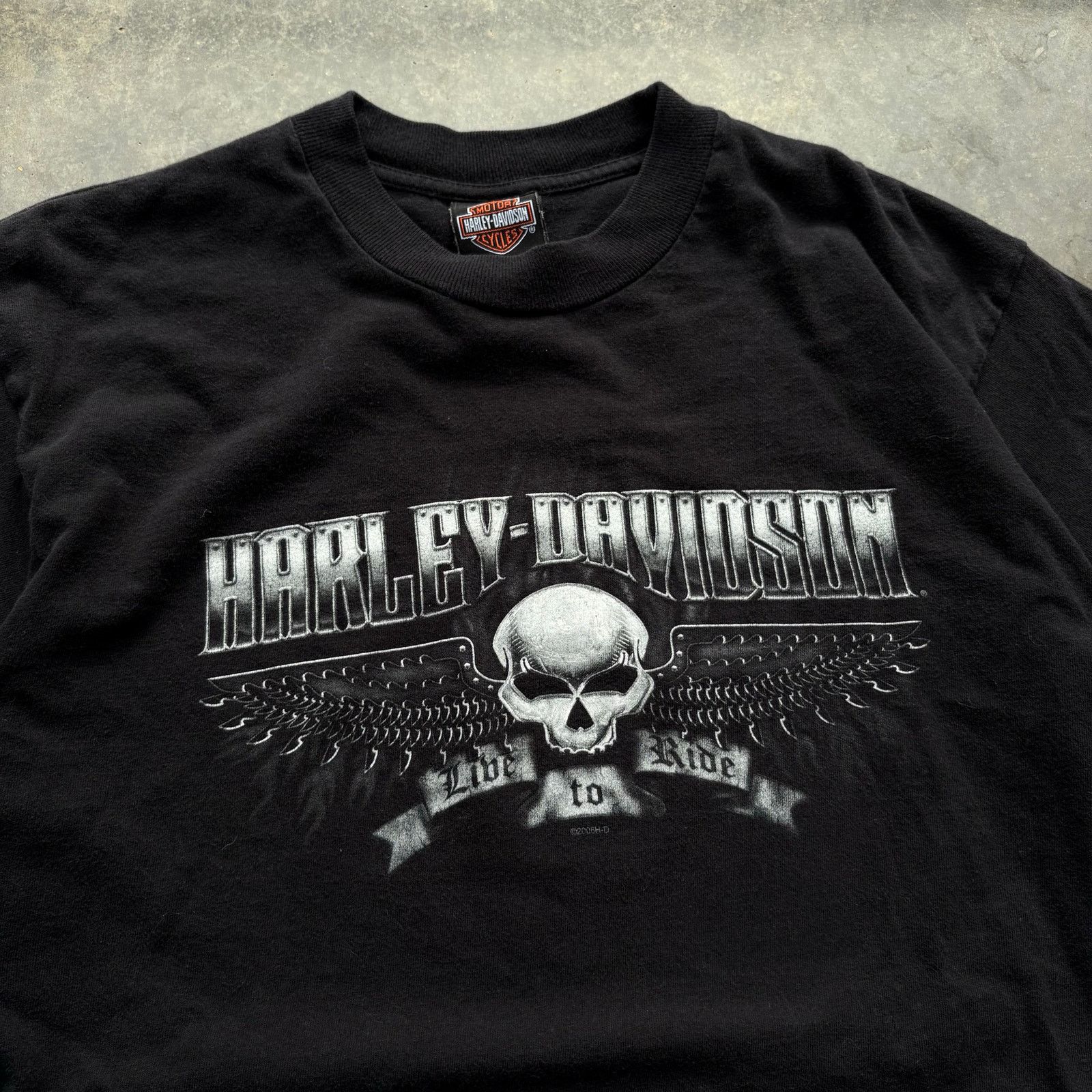 Harley Davidson Vintage Essential Harley Davidson Biker T-Shirt Size US L / EU 52-54 / 3 - 2 Thumbnail