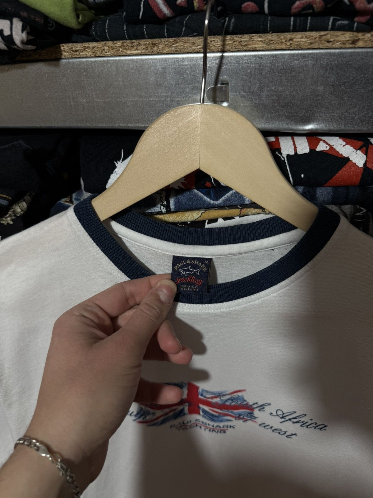 Paul & Shark Rare Luxury Paul & Shark Yachting Street Fashion T-Shirt Size US XL / EU 56 / 4 - 4 Thumbnail