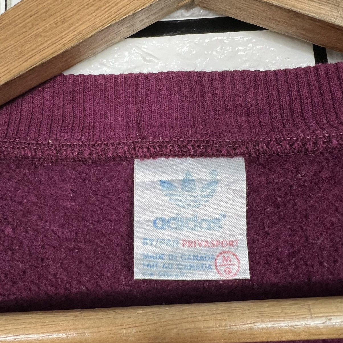 Adidas Vintage 90s ADIDAS Privasport Big Logo Sweatshirt #4026-C183 Size US M / EU 48-50 / 2 - 10 Thumbnail