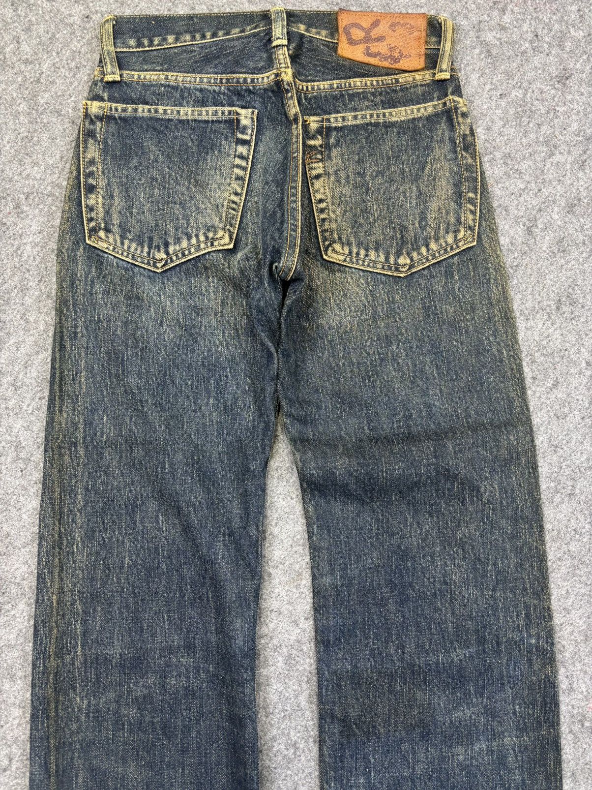 45rpm 💥W25 Insane 90s💥Mud Wash 45rpm Japan Sturdy Denim F879 Size US 26 / EU 42 - 8 Thumbnail
