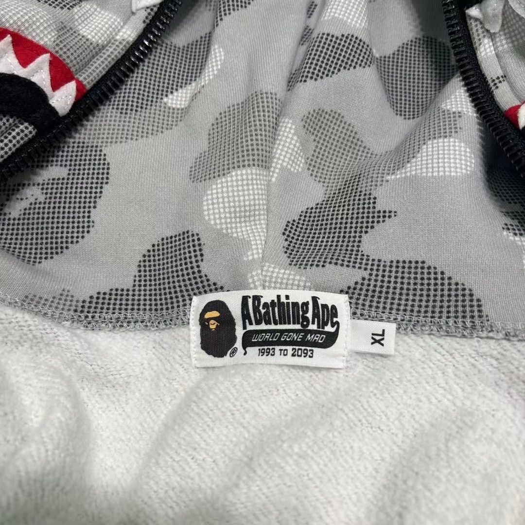 Bape BAPE CAMO SHARK FULL ZIP HOODIE Size US XL / EU 56 / 4 - 7 Thumbnail