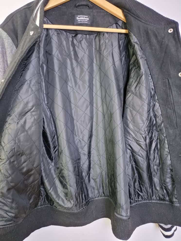 Japanese Brand × Vintage Japanese Brand X Double Focus Varsity Jacket Size US L / EU 52-54 / 3 - 5 Thumbnail