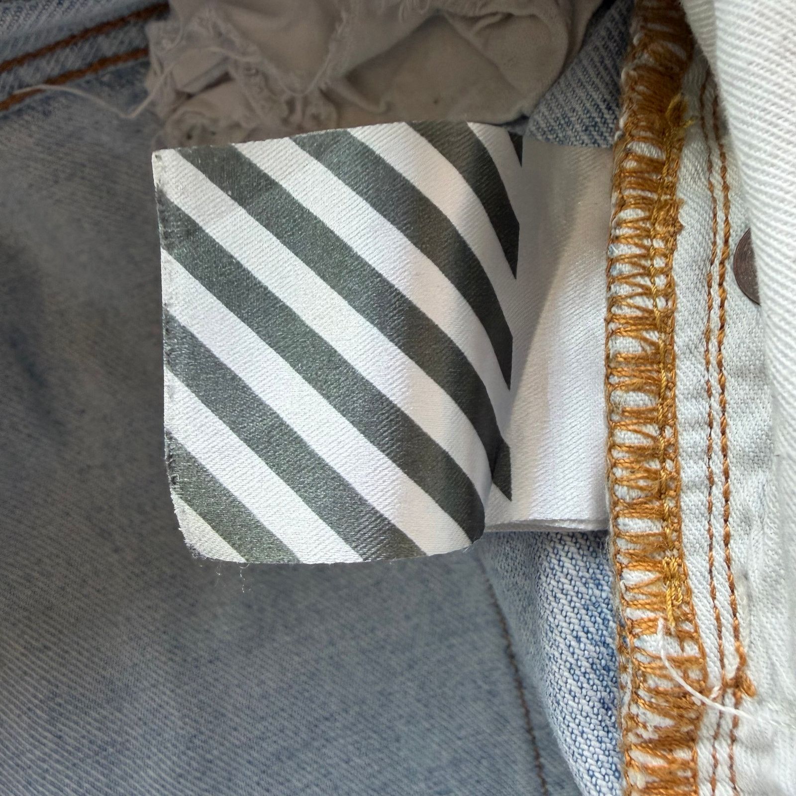 Off-White Off White Temperature Denim Blue Size US 32 / EU 48 - 13 Thumbnail