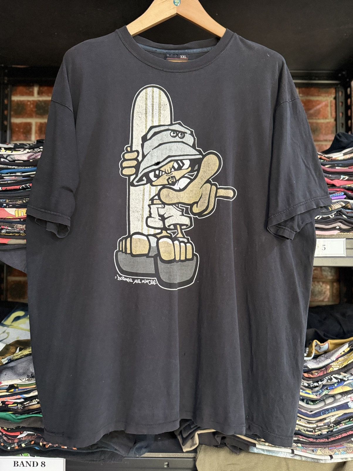 Vintage Thrashed Vintage Spirit Skateboard You Are The One Faded Tee Size US XXL / EU 58 / 5 - 1 Thumbnail