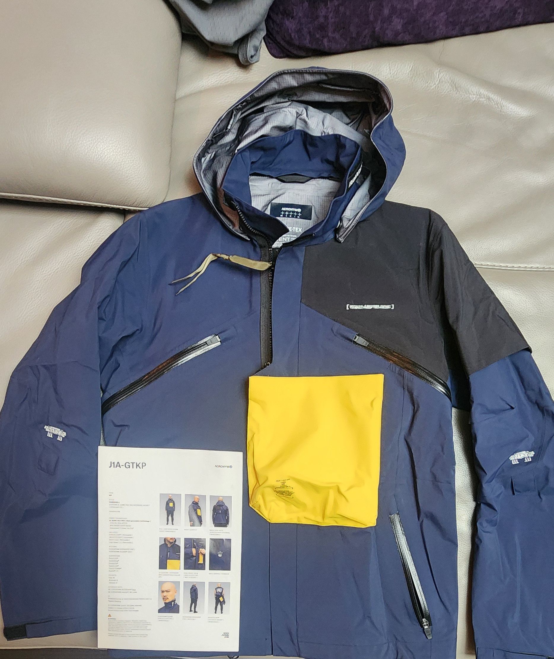 Acronym ACRONYM jacket J1A-GTKR-BKS | Grailed