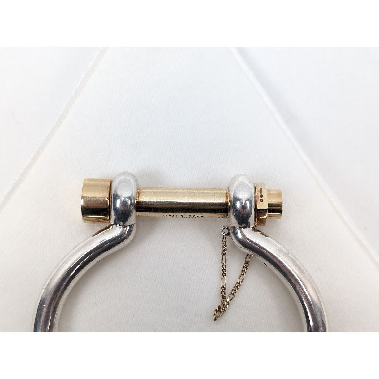 Bottega Veneta o1rshd1 Size: S / Sterling Bracelet in Silver/Yellow Gold Size ONE SIZE - 10 Thumbnail