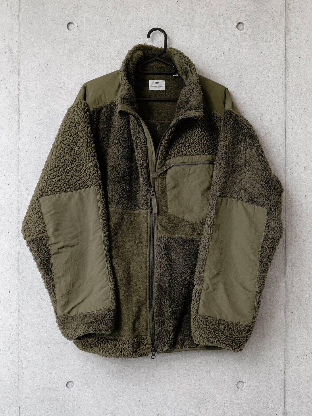 Engineered Garments UNIQLO x Engineered Garments Patchwork Fleece Jacket Size L Size US L / EU 52-54 / 3 - 1 Thumbnail