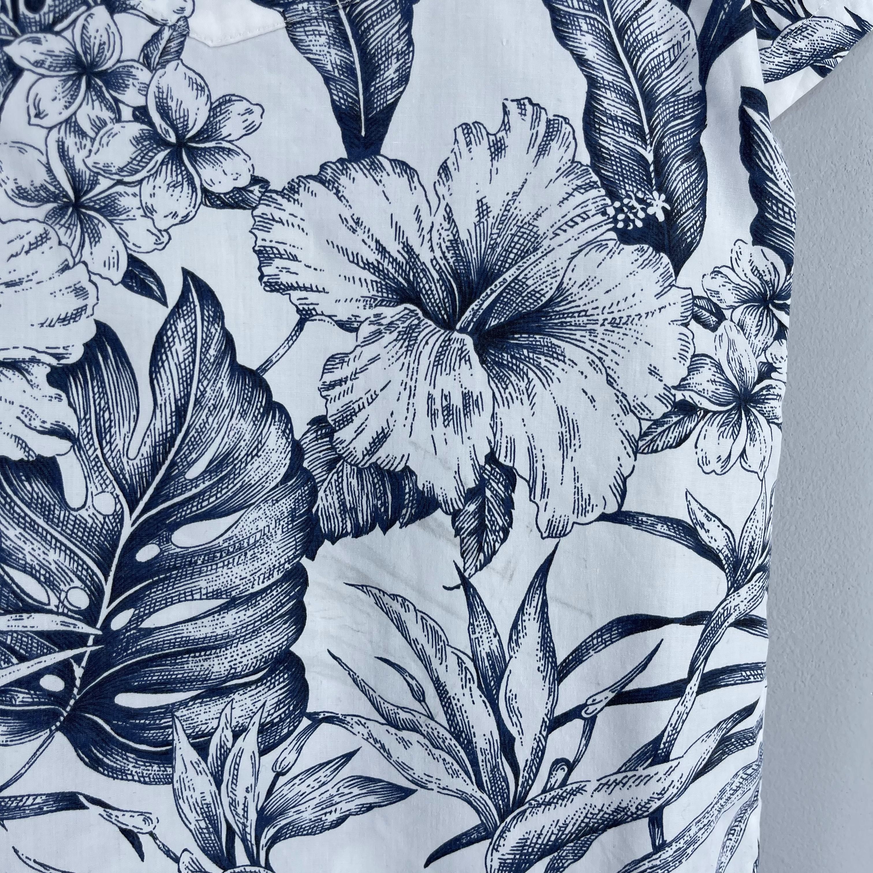 Vintage Vintage Aloha Tropical Floral Abstract Hibiscus Hawaii Shirt Size US XL / EU 56 / 4 - 5 Thumbnail