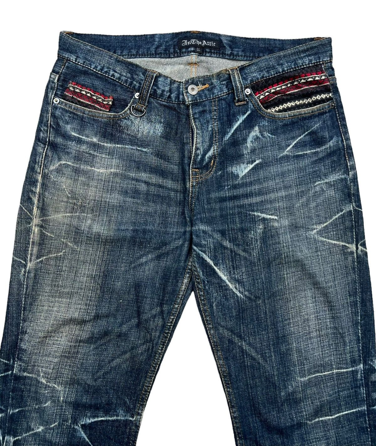 In The Attic In The Attic Gothic Straight Cut Denim Jeans 36x30 Size US 36 / EU 52 - 4 Thumbnail