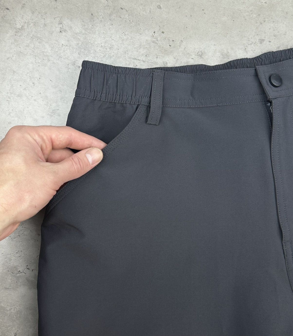 The North Face North Ridge Men's Tech Hiking Shorts - Charcoal Grey Size 34 Size US 34 / EU 50 - 3 Thumbnail