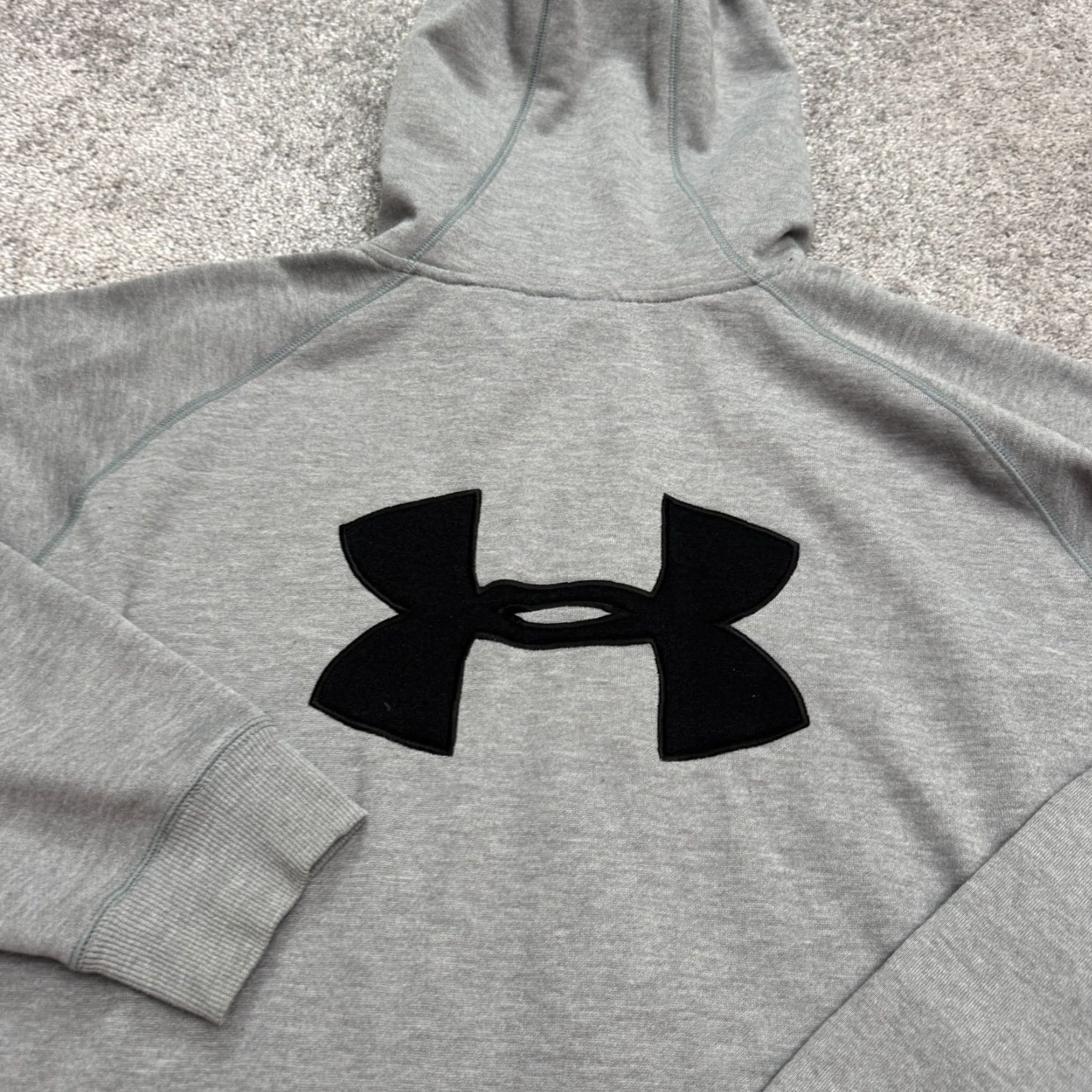 Under Armour Under Armour Hoodie Full Zip Graphic Sweatshirt Mens XL Gray Outdoor Activewear Size US XL / EU 56 / 4 - 4 Thumbnail