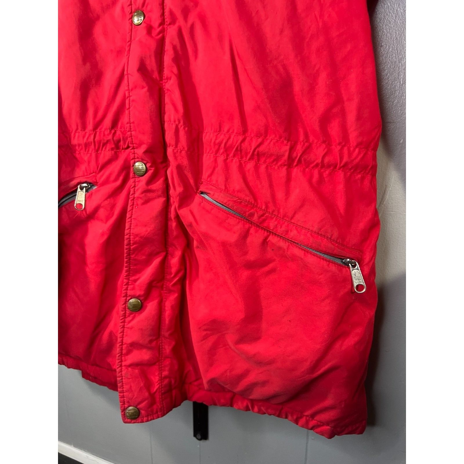 L.L. Bean Vintage 90s L.L. Bean Red Winter Parka Coat Puffer Jacket Me Size US XL / EU 56 / 4 - 3 Thumbnail