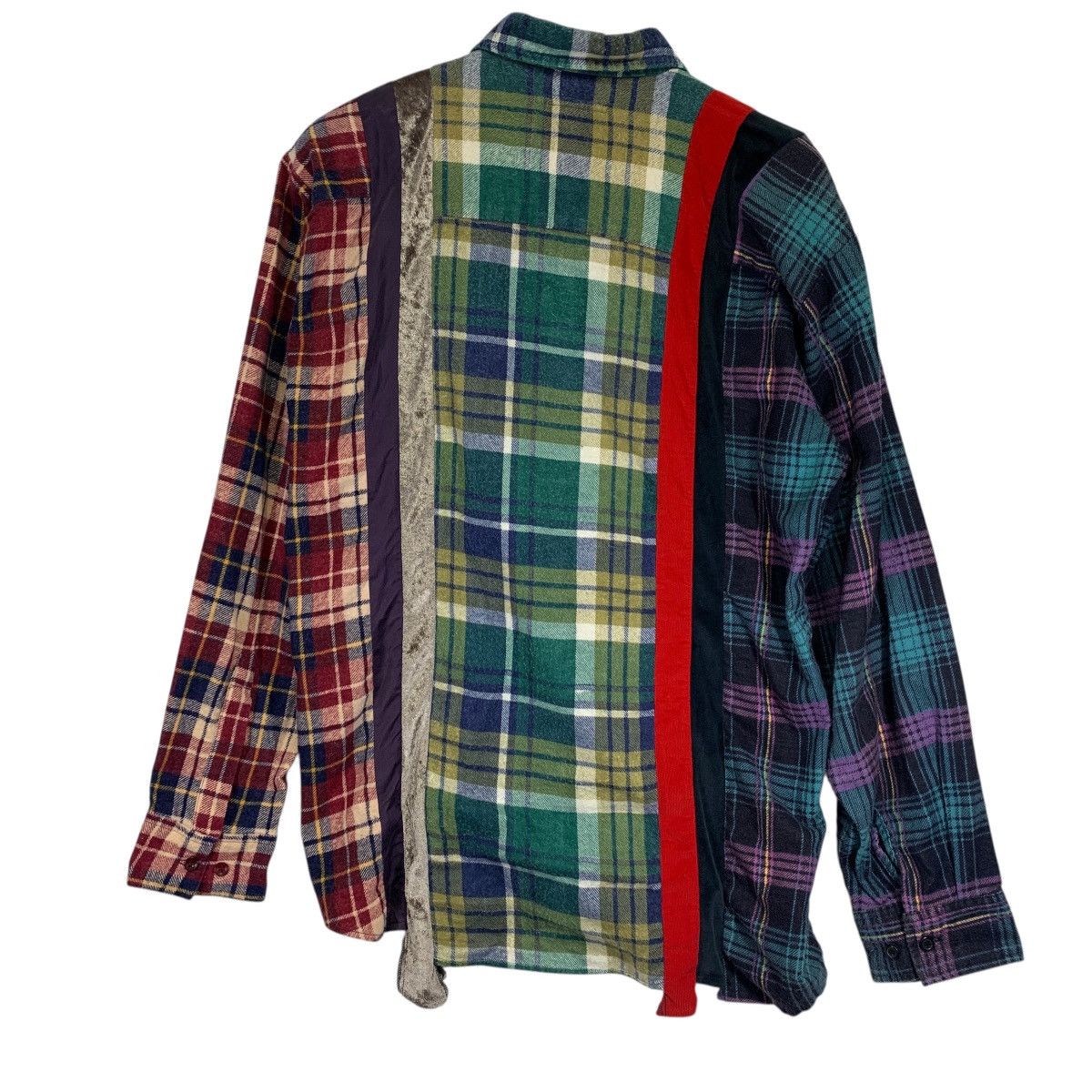 Needles NEW W/TAG! NEEDLES REBUILD 7 CUT FLANNEL SHIRT Size US M / EU 48-50 / 2 - 4 Thumbnail