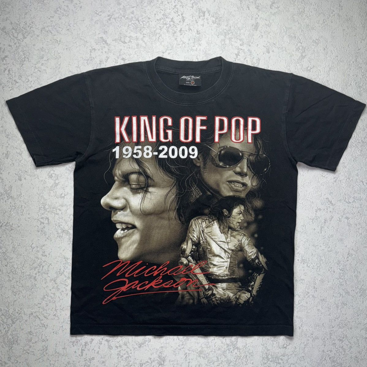 Band Tees Michael Jackson 1958-2009 King Of Pop Tee Size US M / EU 48-50 / 2 - 1 Thumbnail