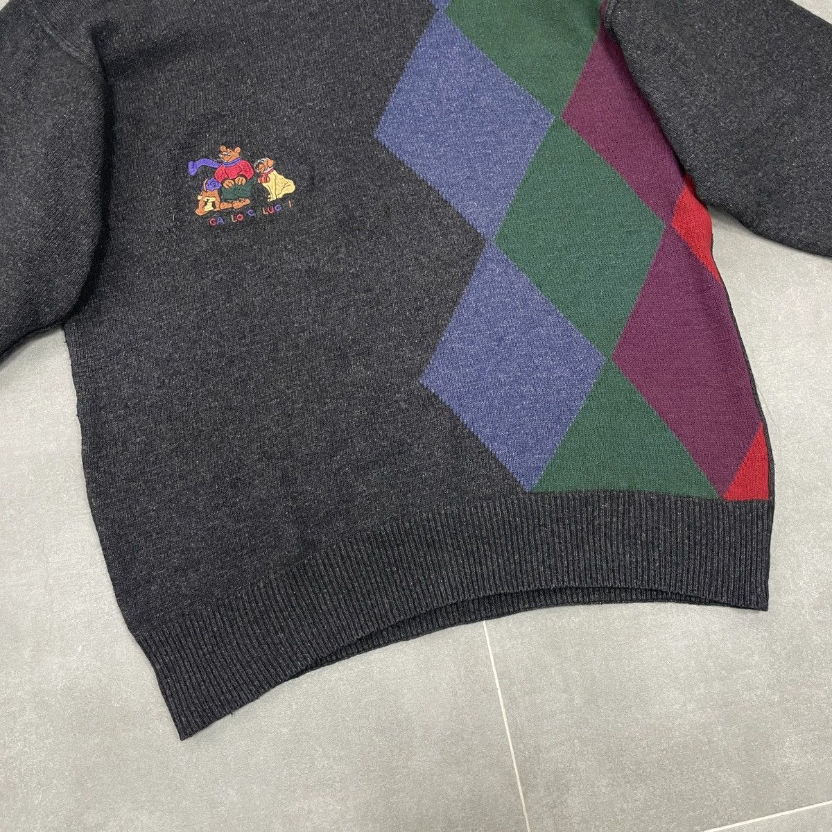 Carlo Colucci × Vintage Carlo Colucci Wool Sweater Size 48 Size US L / EU 52-54 / 3 - 5 Thumbnail