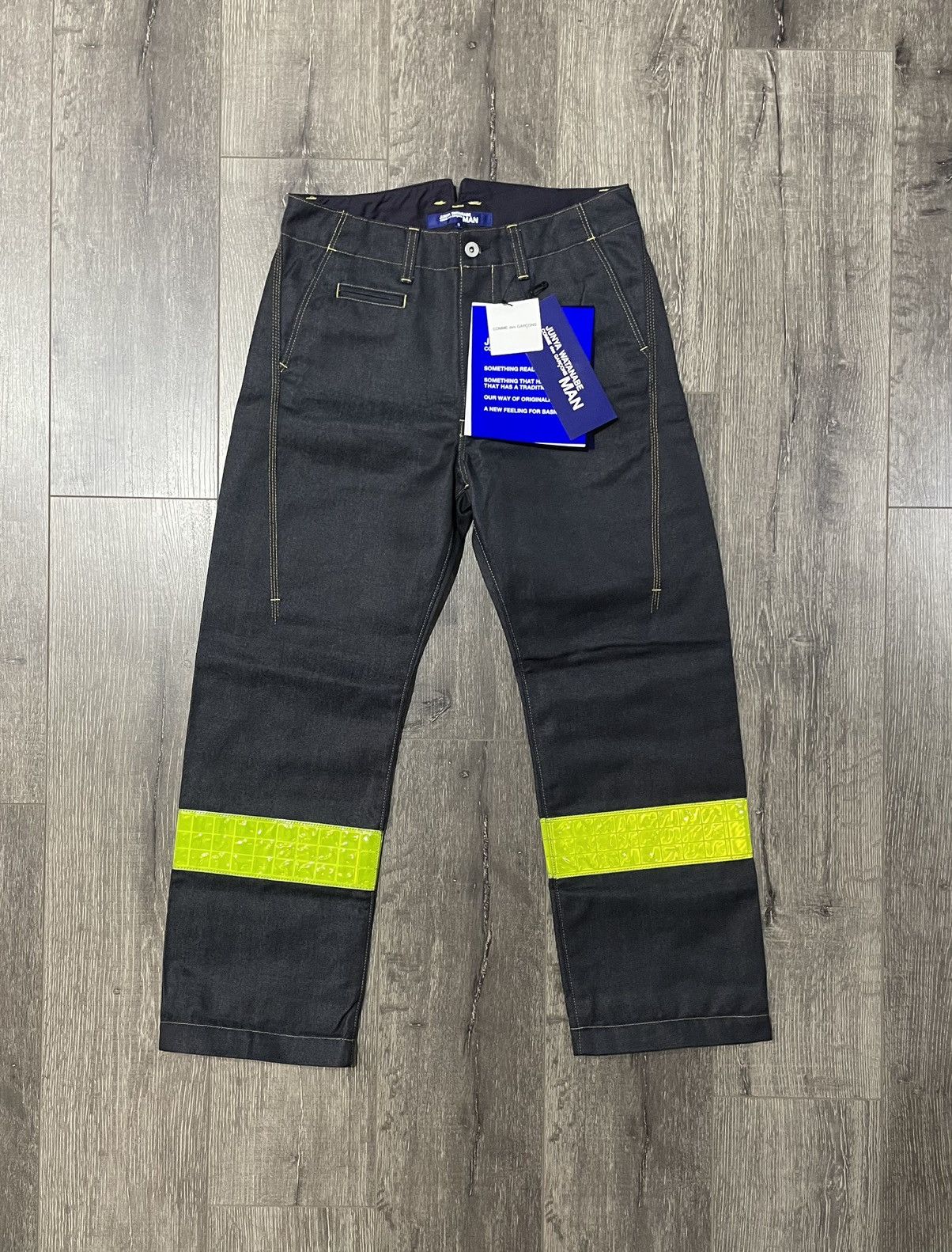 Comme des Garcons 2018 COMME des GARCONS JUNTA WATANABE Reflective Denim Pants Size US 30 / EU 46 - 1 Thumbnail