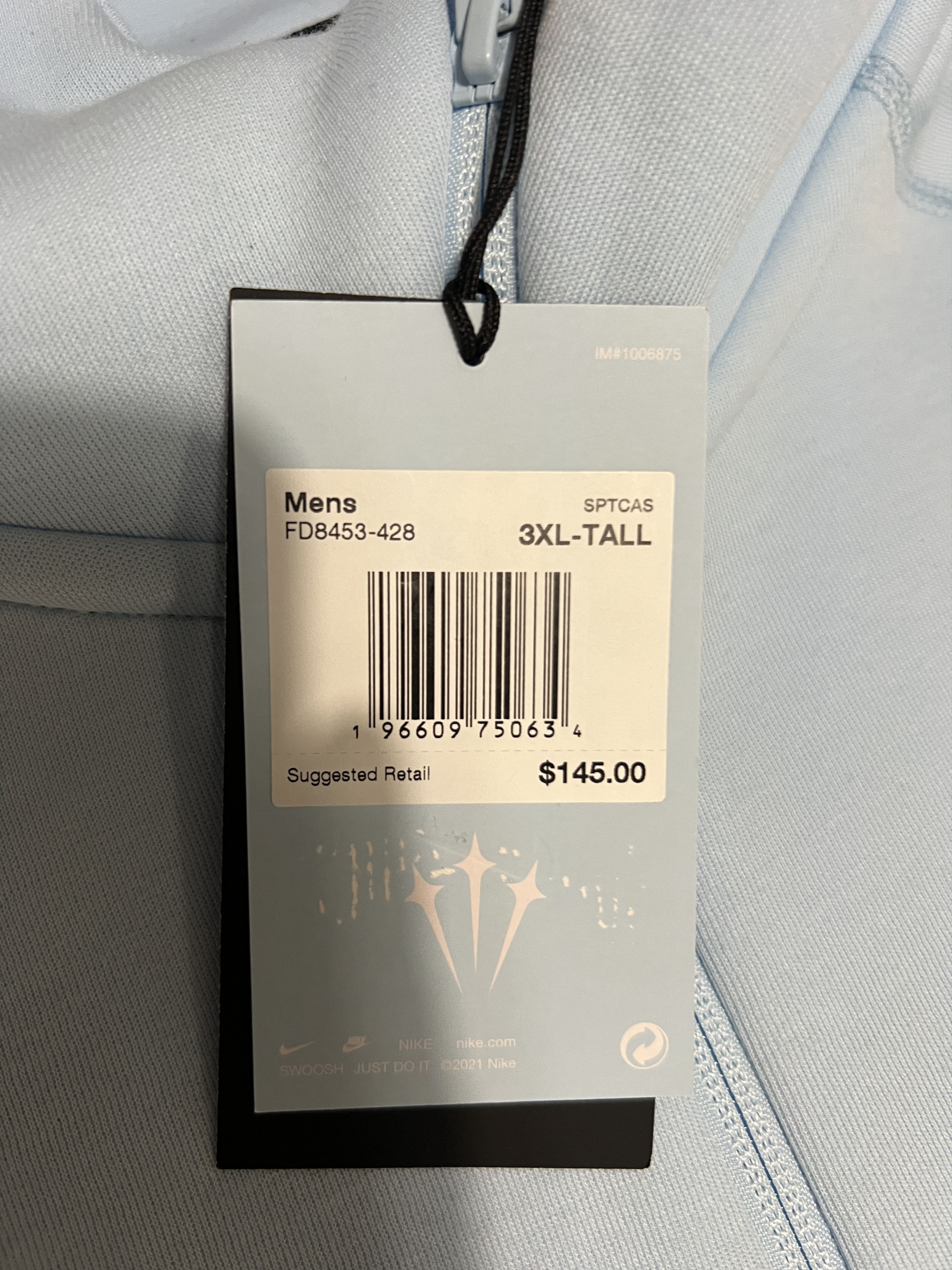 Drake Nike x NOCTA Tech Fleece Hoodie Cobalt Blue Tint XXXL Tall Size US XXL / EU 58 / 5 - 6 Thumbnail