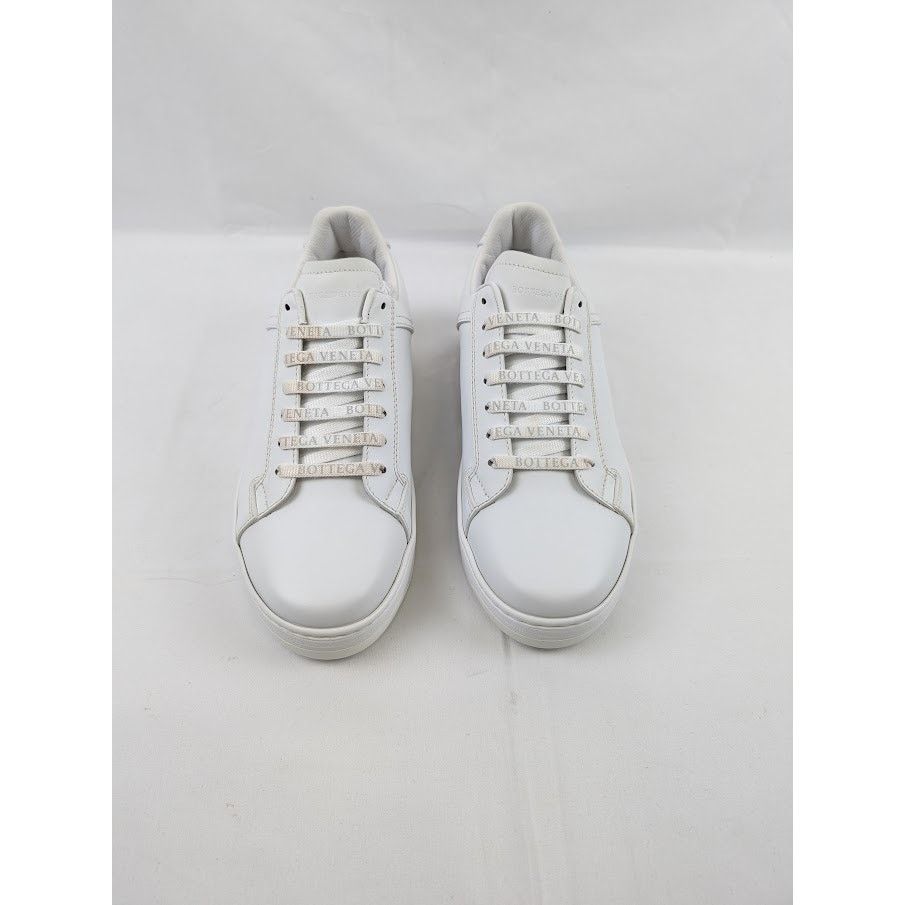 Bottega Veneta o1rshd1 Bolt Calf Sneaker Pelle S.GOMM in Optic White Size US 8 / EU 41 - 12 Thumbnail