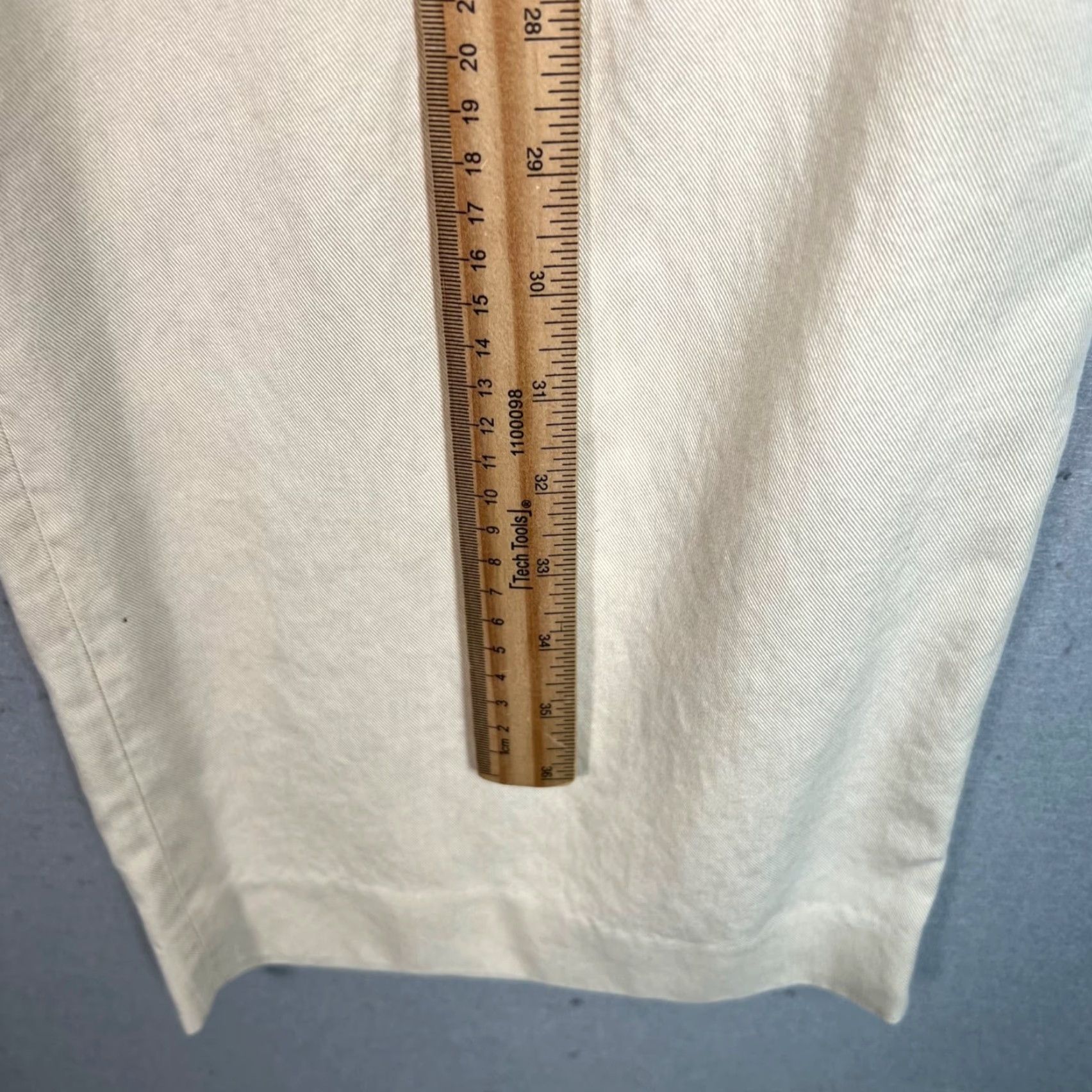 Oak + Fort Oak + Fort Womens Beige Pleated Wide-Leg Pants Size 6 Size 28" / US 6 / IT 42 - 6 Thumbnail