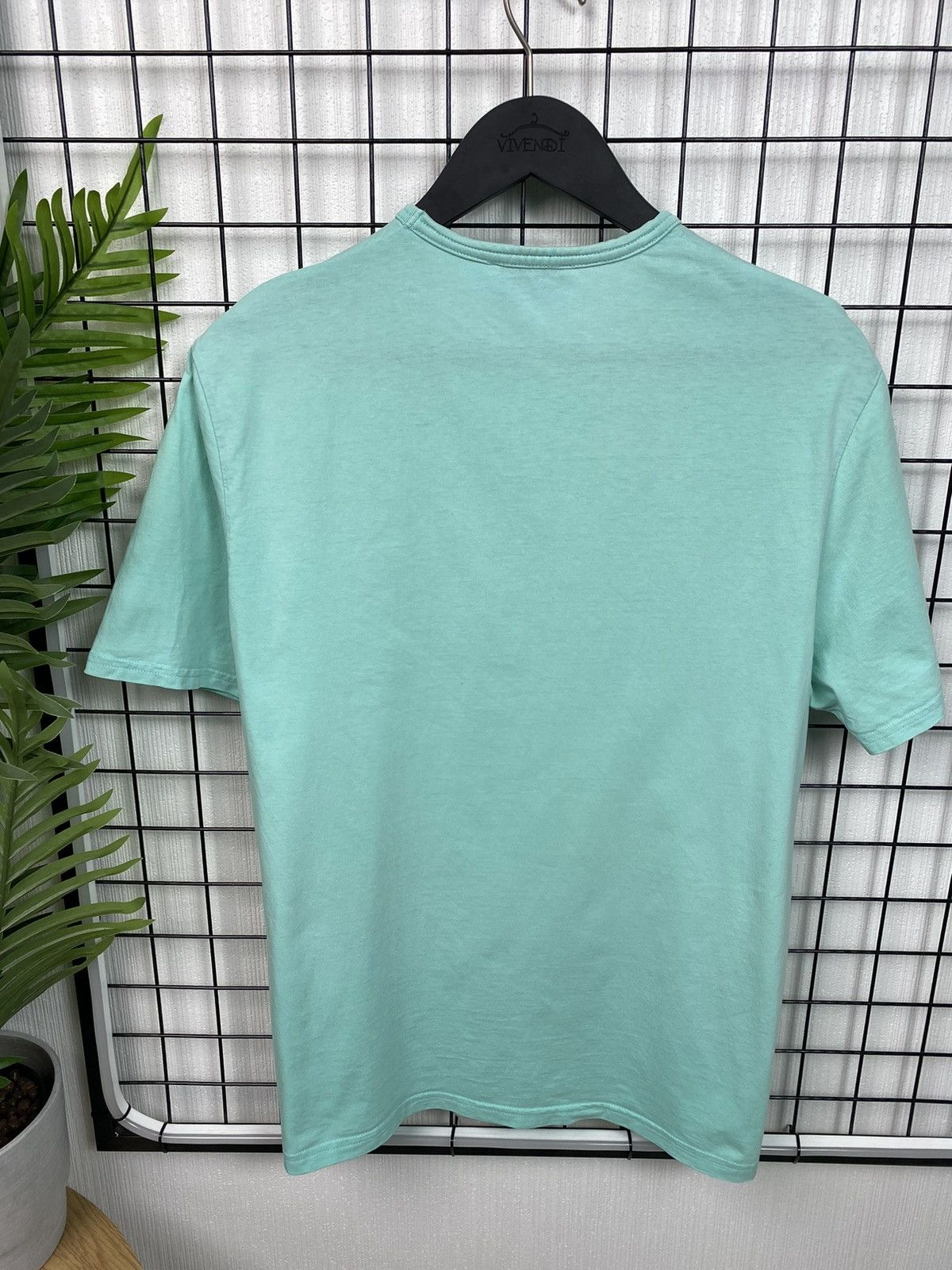 Yves Saint Laurent Vintage 90s Yves Saint Laurent YSL T Shirt rare turquoise Size US L / EU 52-54 / 3 - 14 Thumbnail