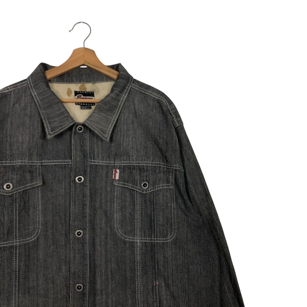 Vintage 🔥VINTAGE DENIM CHORE WORK JACKET ENYCEE ISSEY MIYAKE Size US XXL / EU 58 / 5 - 8 Thumbnail