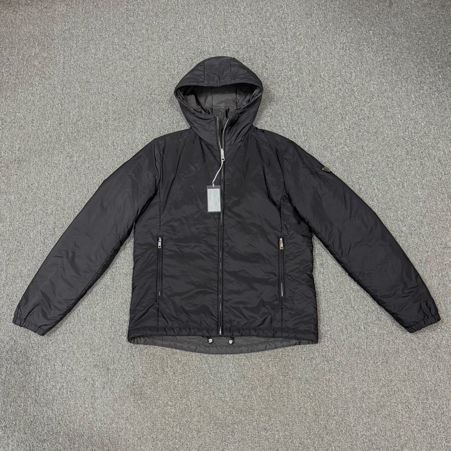 Prada Black Reversible Puffer Jacket