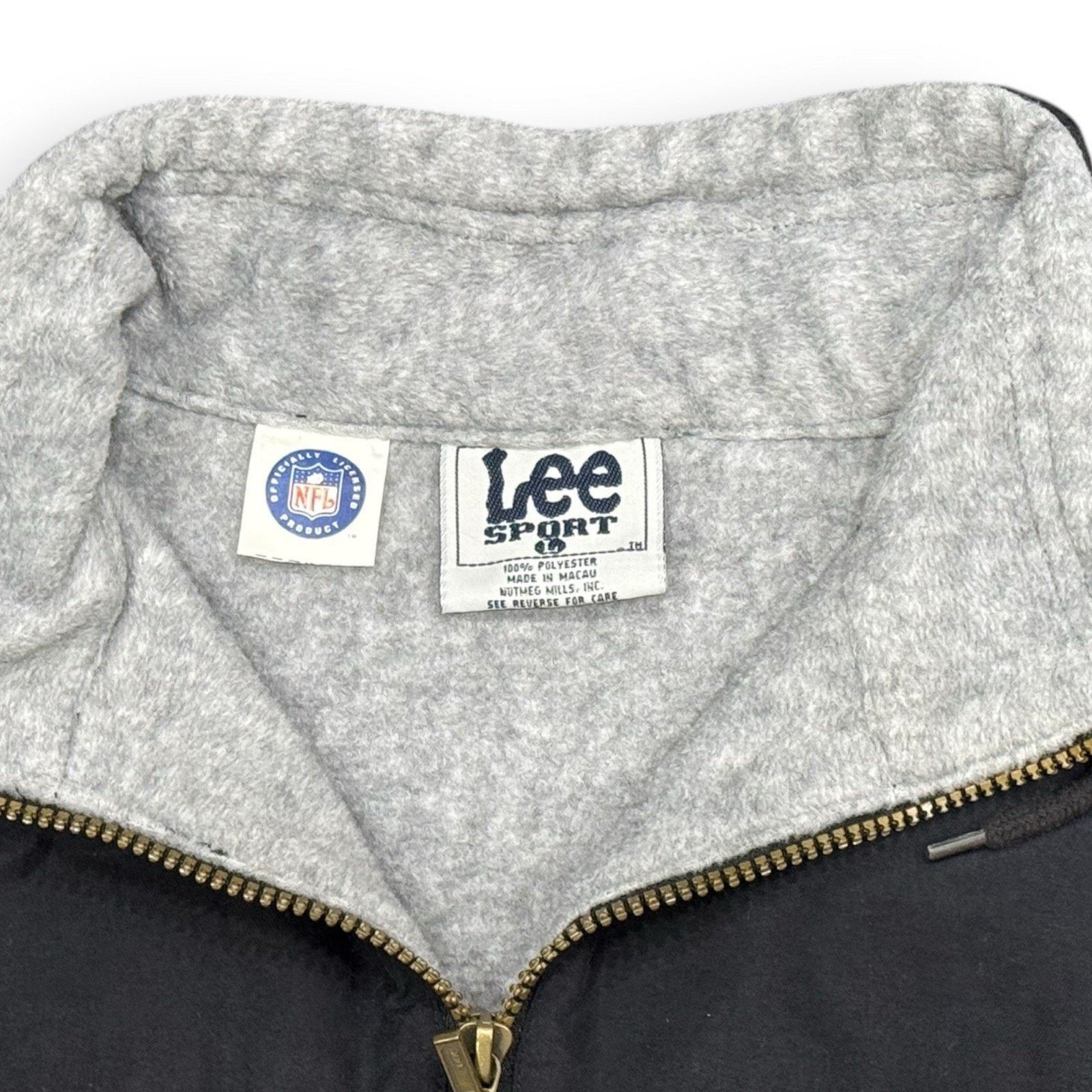 Lee Vintage Kansas City Chiefs 1/4 Zip Fleece LEE Pullover Size US L / EU 52-54 / 3 - 3 Thumbnail