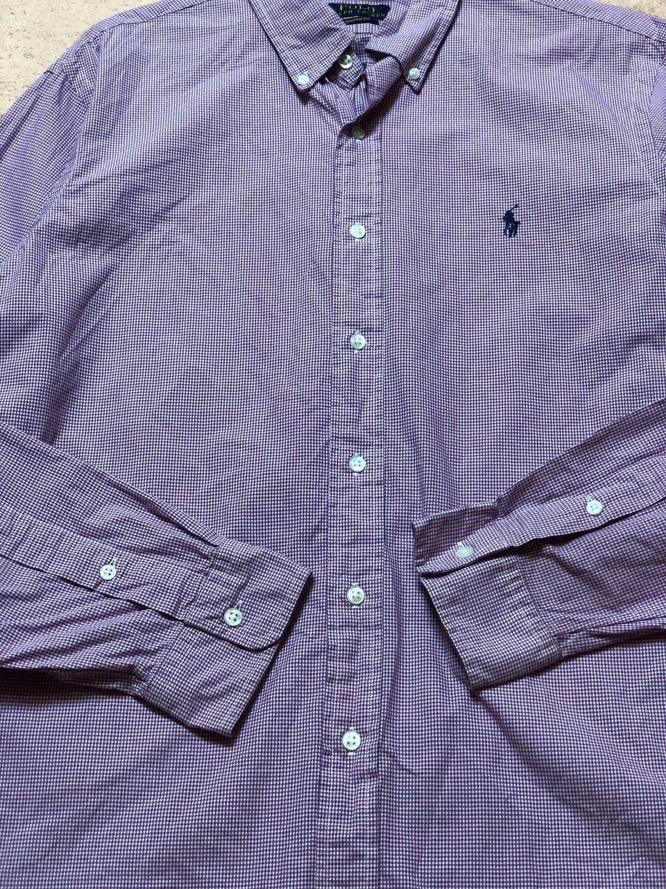 Polo Ralph Lauren Polo Ralph Lauren Custom Fit Button Up Shirt Size L Size US L / EU 52-54 / 3 - 6 Thumbnail