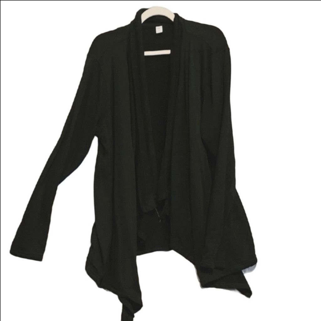 Old Navy Old Navy Black Women's Cardigan Size XXL / US 16-18 / IT 52-54 - 2 Thumbnail
