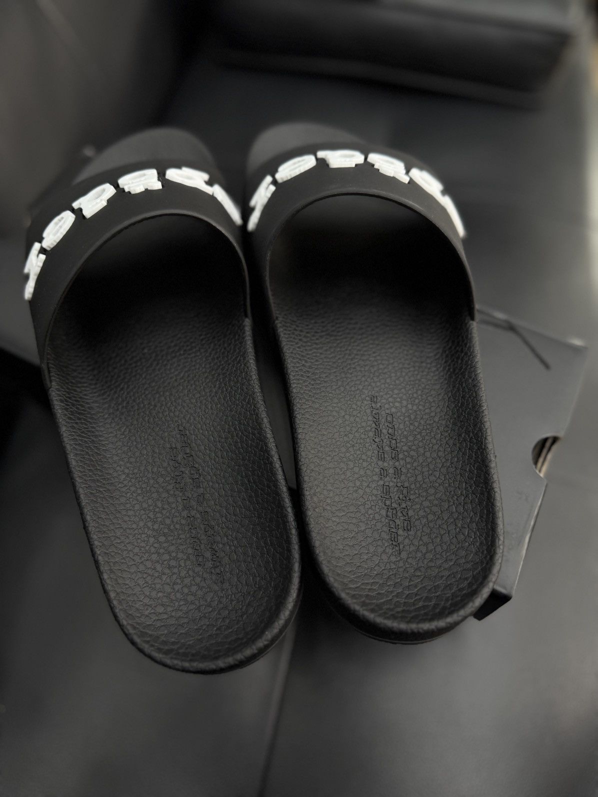 Sp5der Sp5der Slides Slip On Black Size 9 (Brand New) Size US 9 / EU 42 - 6 Thumbnail