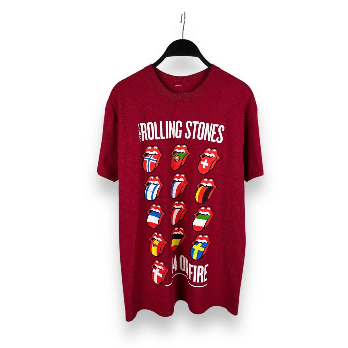 The Rolling Stones Vintage 2014 The Rolling Stones Tour T-Shirt Size US M / EU 48-50 / 2 - 1 Thumbnail