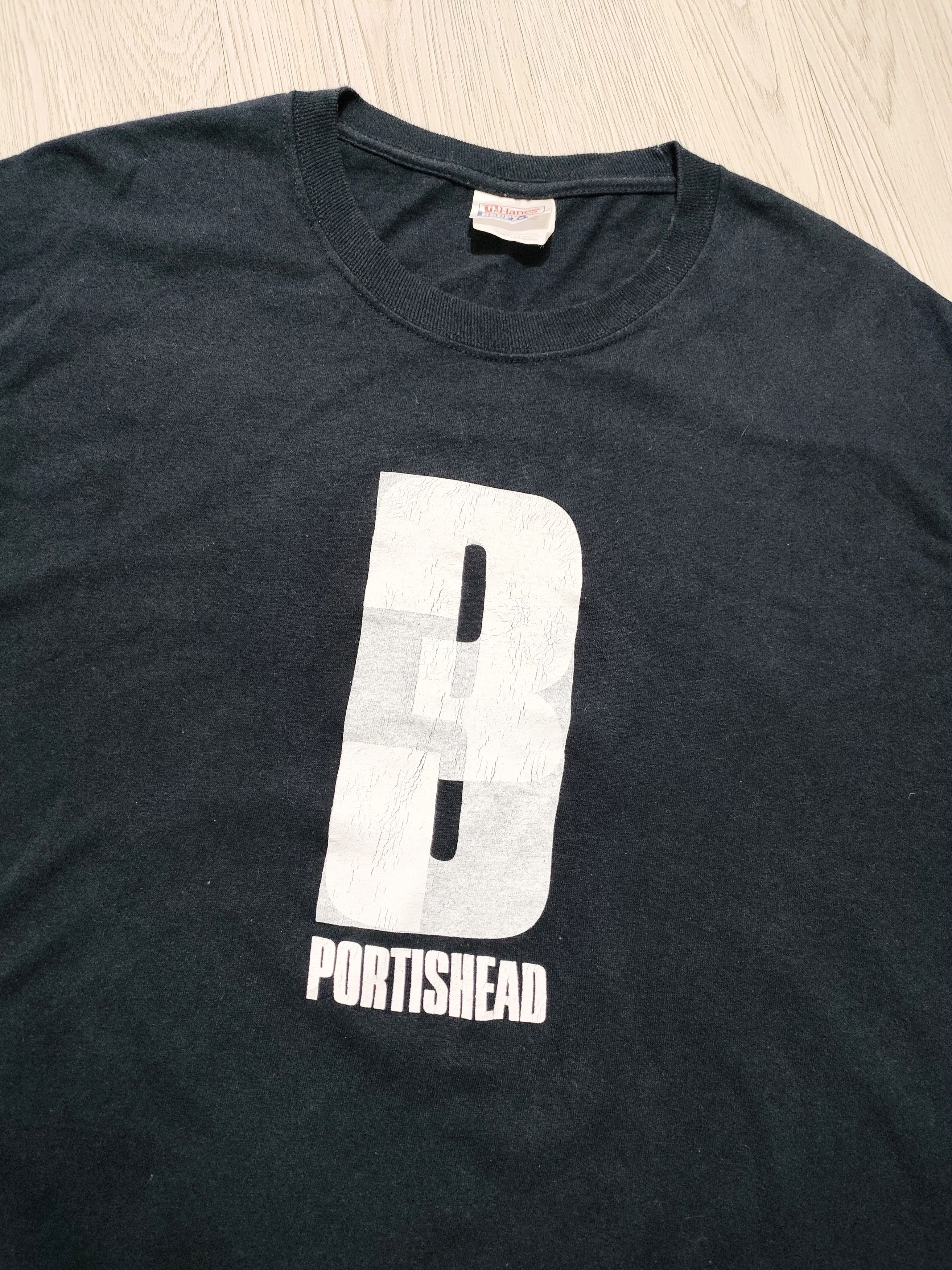 Band Tees 00s PORTISHEAD - THIRD Vintage T-Shirt (dark navy) Size US L / EU 52-54 / 3 - 3 Thumbnail