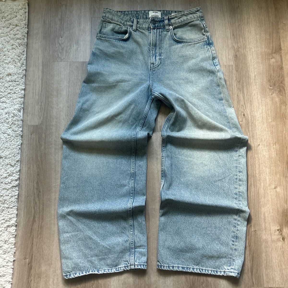 Cotton On cotton super baggy jeans Size US 28 / EU 44 - 1 Thumbnail