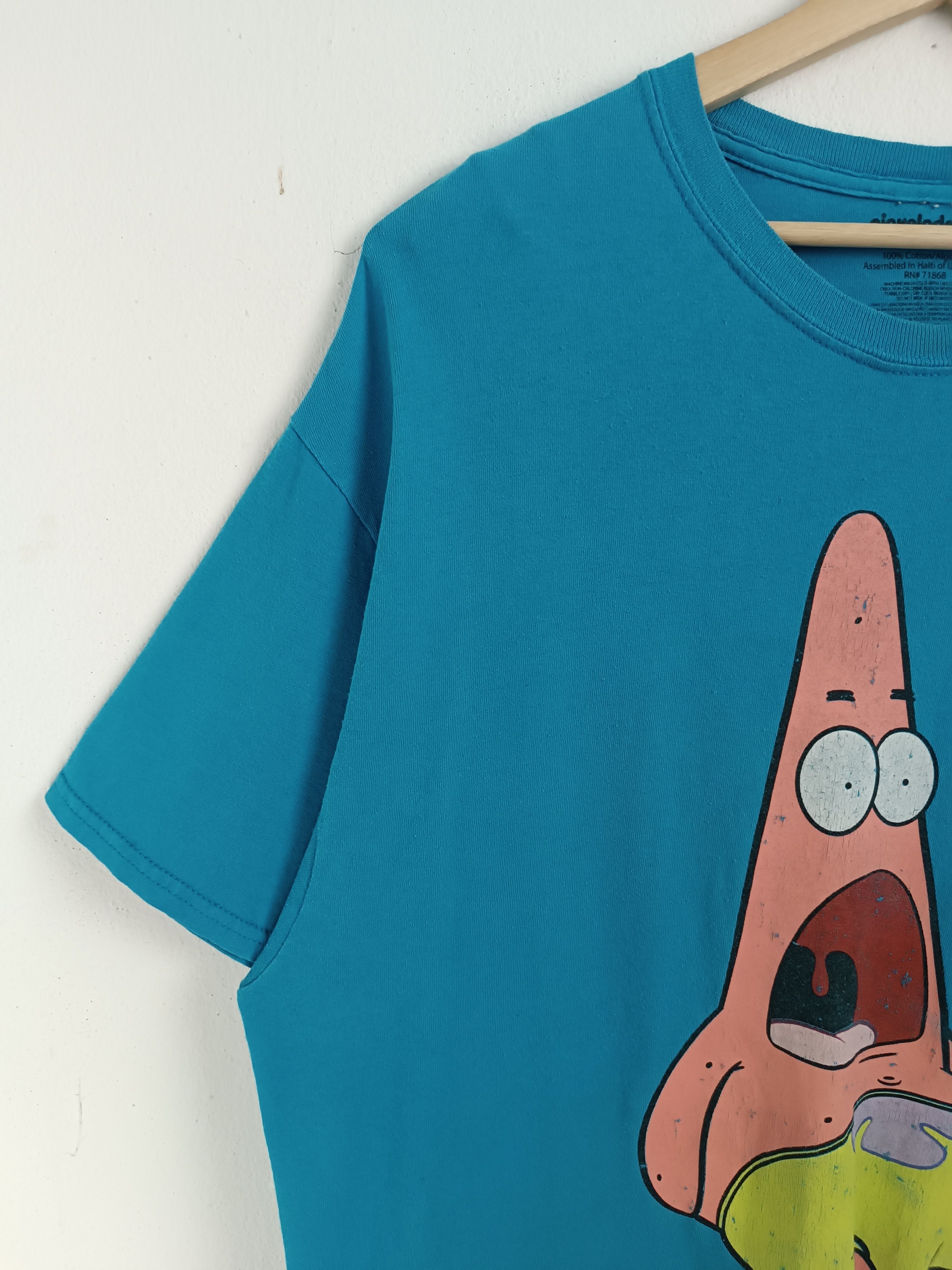 Cartoon Network VINTAGE SPONGEBOB SQUAREPANTS PATRICK STARFISH T FUNNY HUMOR Size US XL / EU 56 / 4 - 6 Thumbnail