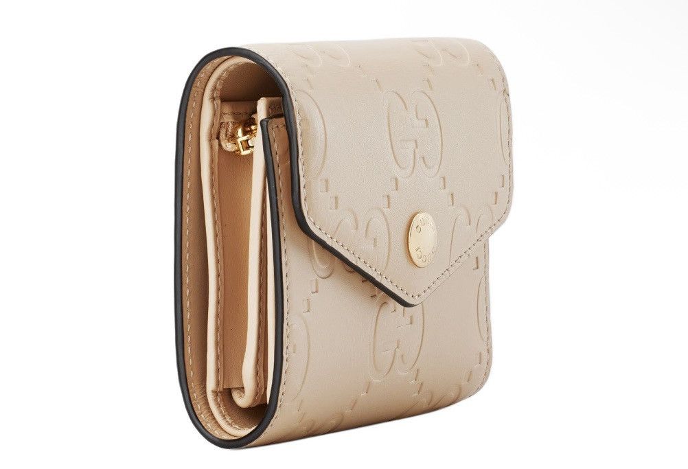 Gucci Gucci GG Logo Gilbert Calf Fold Wallet Size ONE SIZE - 2 Thumbnail