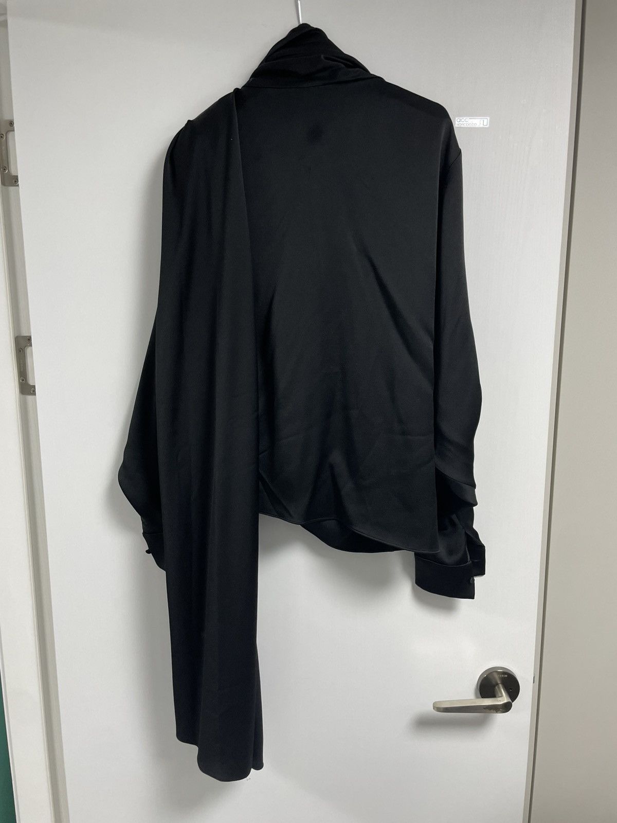 Saint Laurent Paris Saint laurent aw23 drape satin shirts top Size US M / EU 48-50 / 2 - 6 Thumbnail