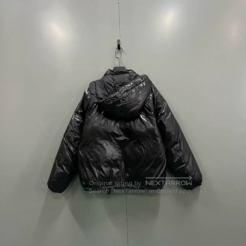 Givenchy Givenchy Black Small Logo Hooded Down Jacket (Size 52) Size US XL / EU 56 / 4 - 2 Thumbnail
