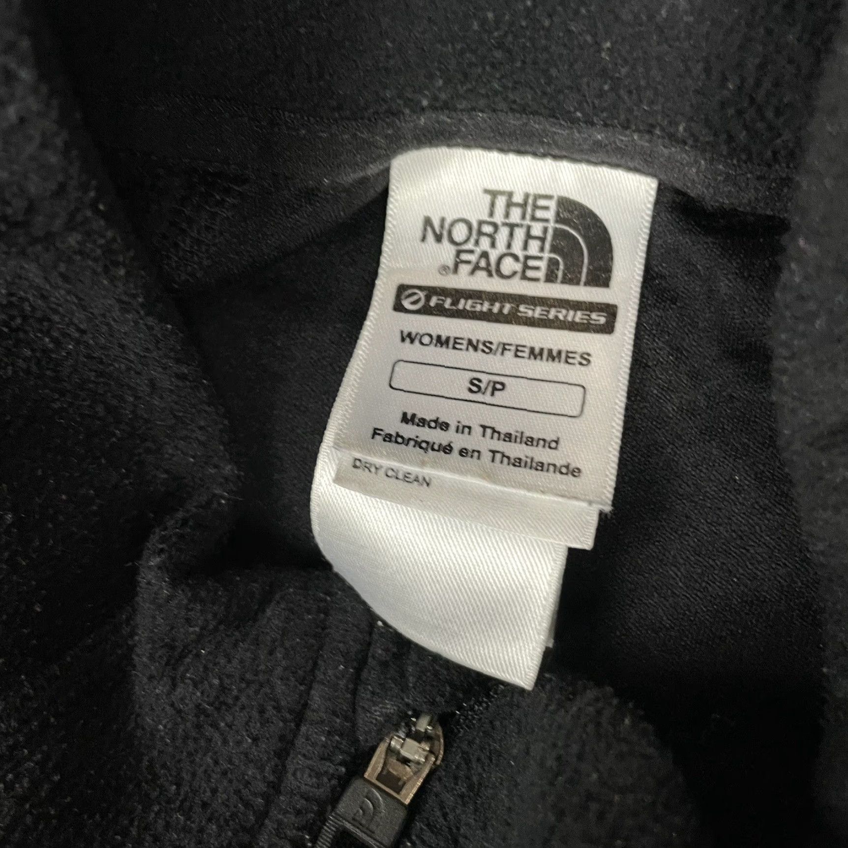 The North Face VINTAGE The North Face Flight Series Jacket Womens S Black Fleece Zip Full Thumb Loops Activewear Mens? Size S / US 4 / IT 40 - 5 Thumbnail