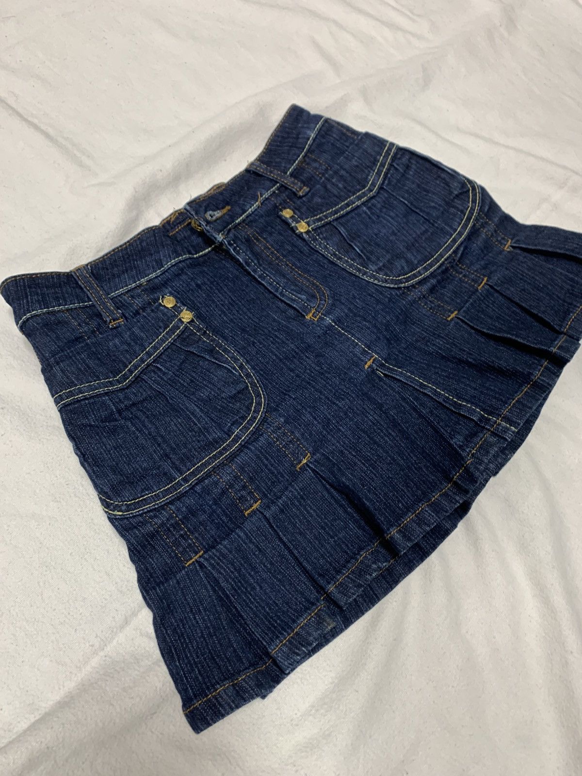 Southpole × Vintage VINTAGE 90S SOUTH POLE PRINTED MINI SKIRT Size 26" / US 2 / IT 38 - 3 Thumbnail