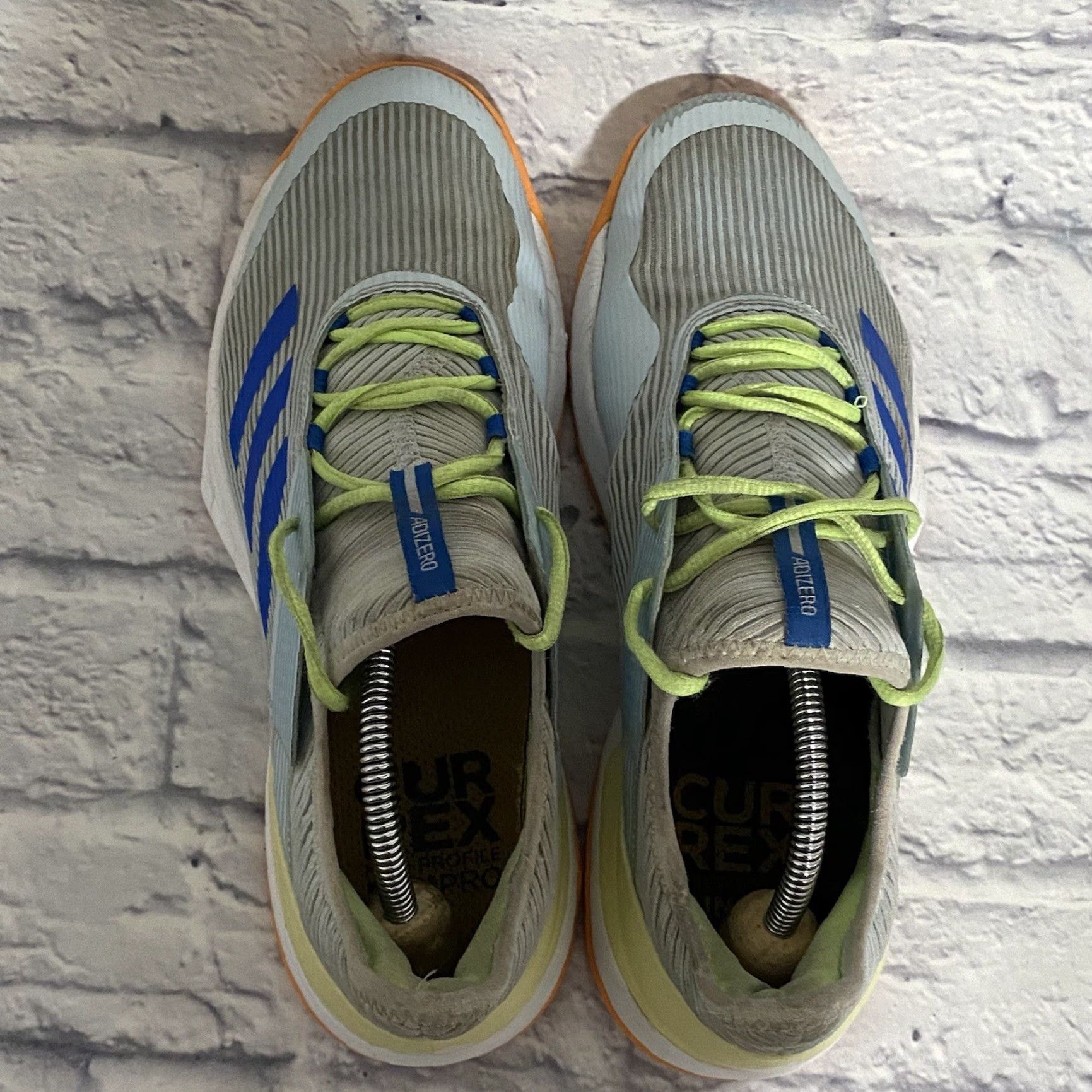 Adidas Adidas Adizero Ubersonic 3 EF2462 Womens Blue Green Lace Up Sneakers Size 10.5 Size US 11 / IT 41 - 5 Thumbnail