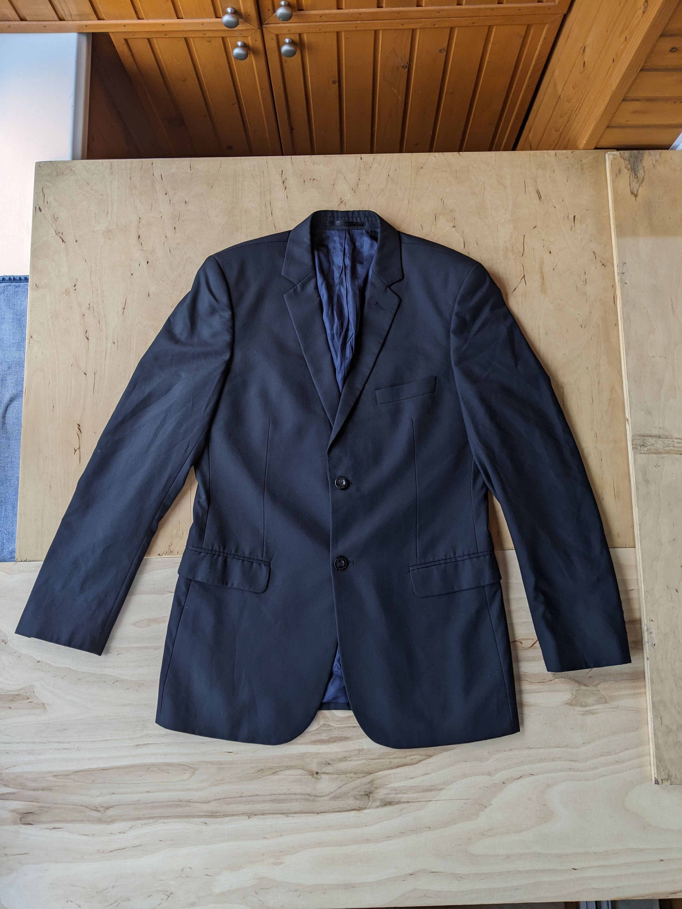 DKNY DKNY Blazer Jacket Leisurewear Suit Black YSL Balmain Size 46R - 1 Thumbnail