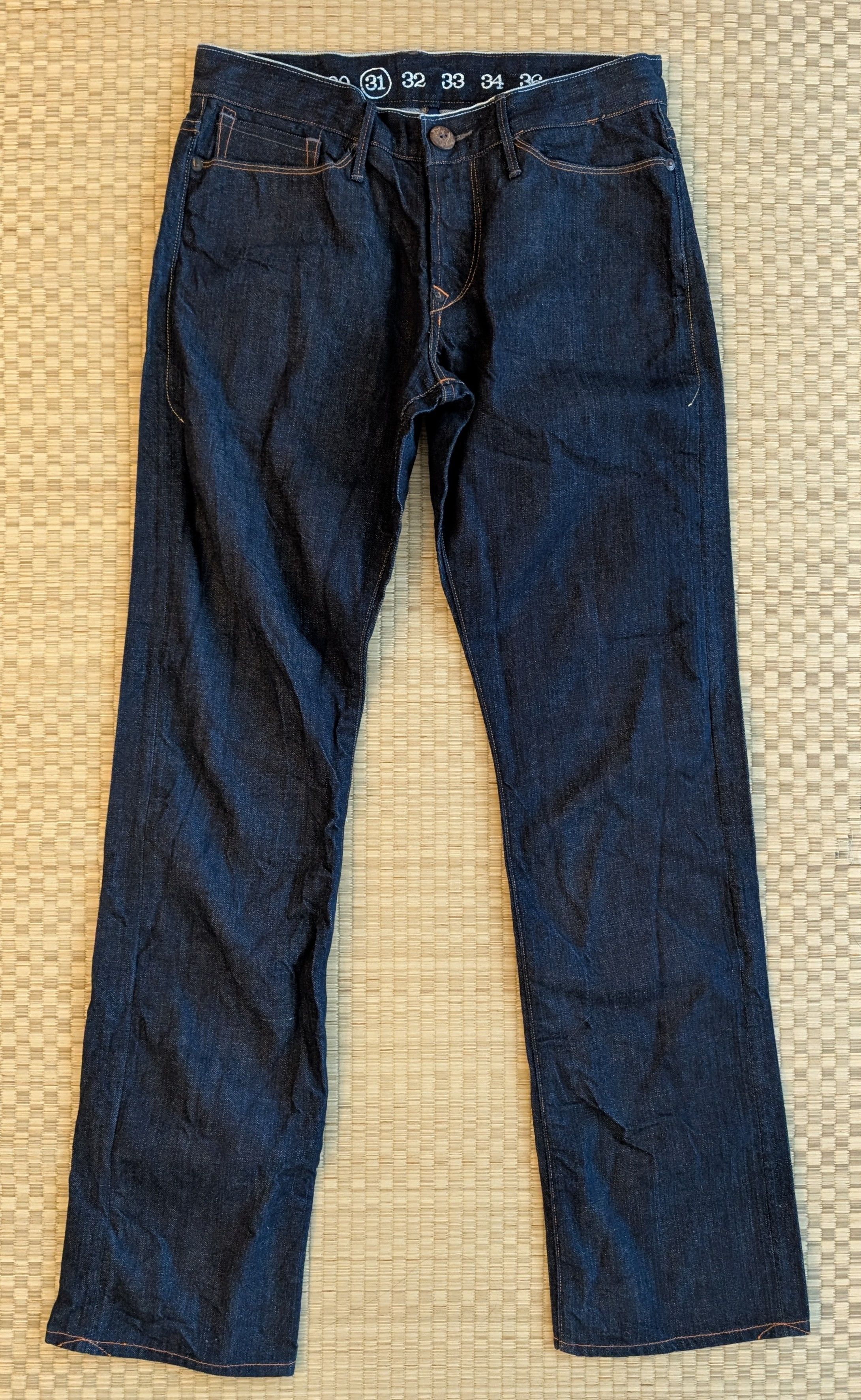 Earnest Sewn RARE SAMPLE Earnest Sewn Selvedge Denim Fulton Jeans Size US 31 - 1 Thumbnail