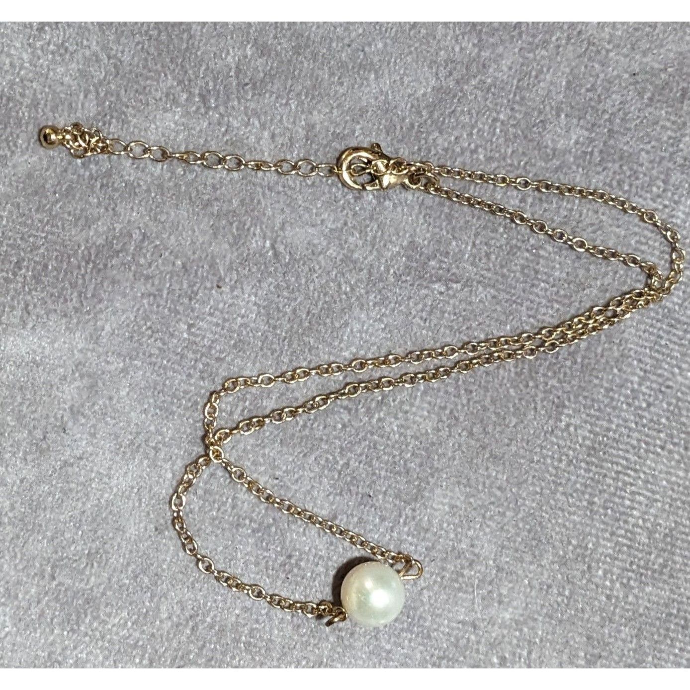 Other Minimalist Preppy Single Pearl Pendant Necklace Size ONE SIZE - 8 Thumbnail