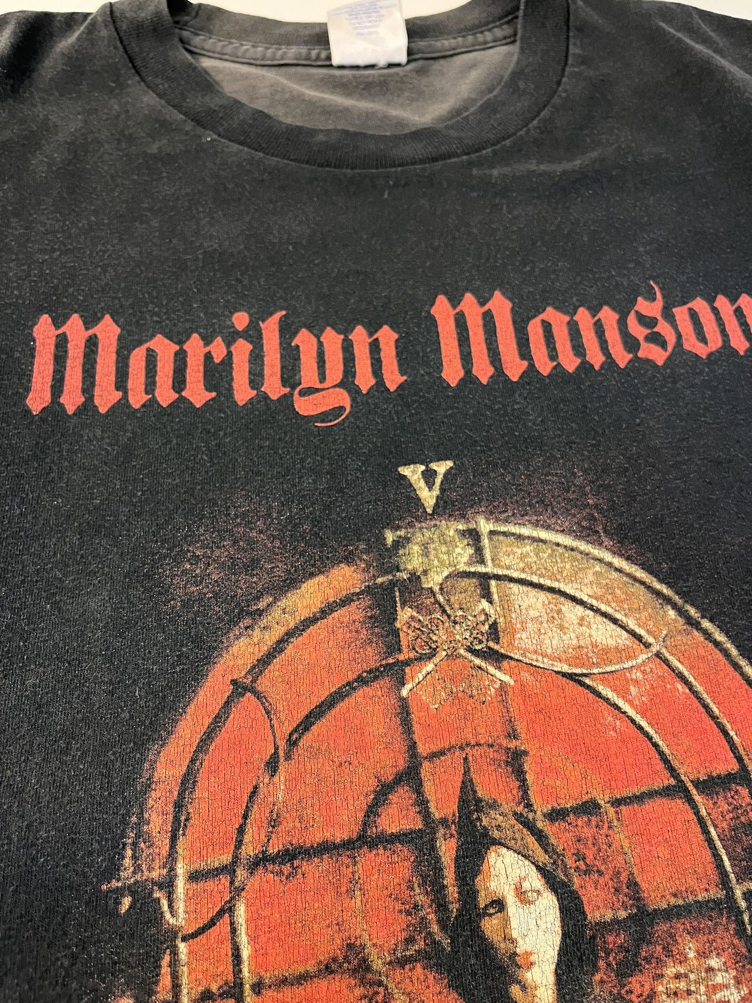 Band Tees Marilyn Manson Hierophant Holywood rare vintage 2000s Size US XL / EU 56 / 4 - 5 Thumbnail