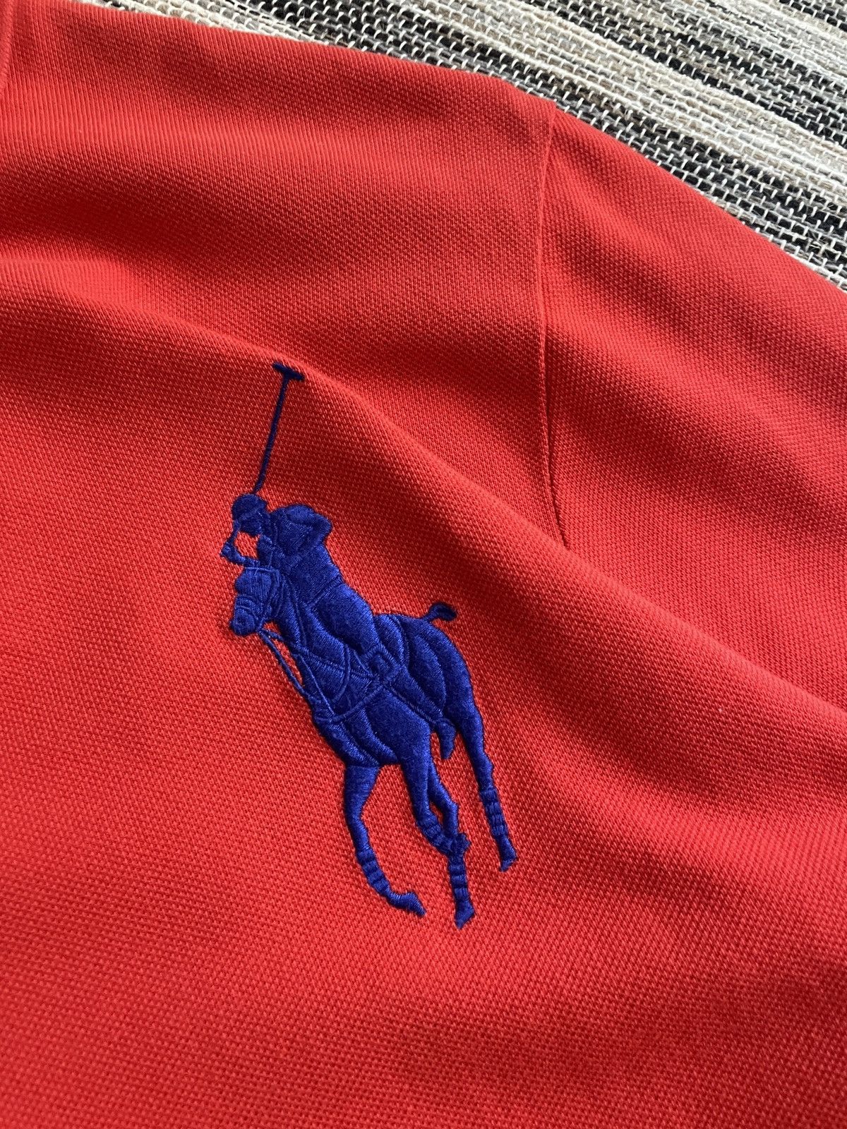 RRL Ralph Lauren 🐎 Polo Ralph Lauren 00s Vintage Collar Neck Polo T-Shirt L Size US L / EU 52-54 / 3 - 5 Thumbnail