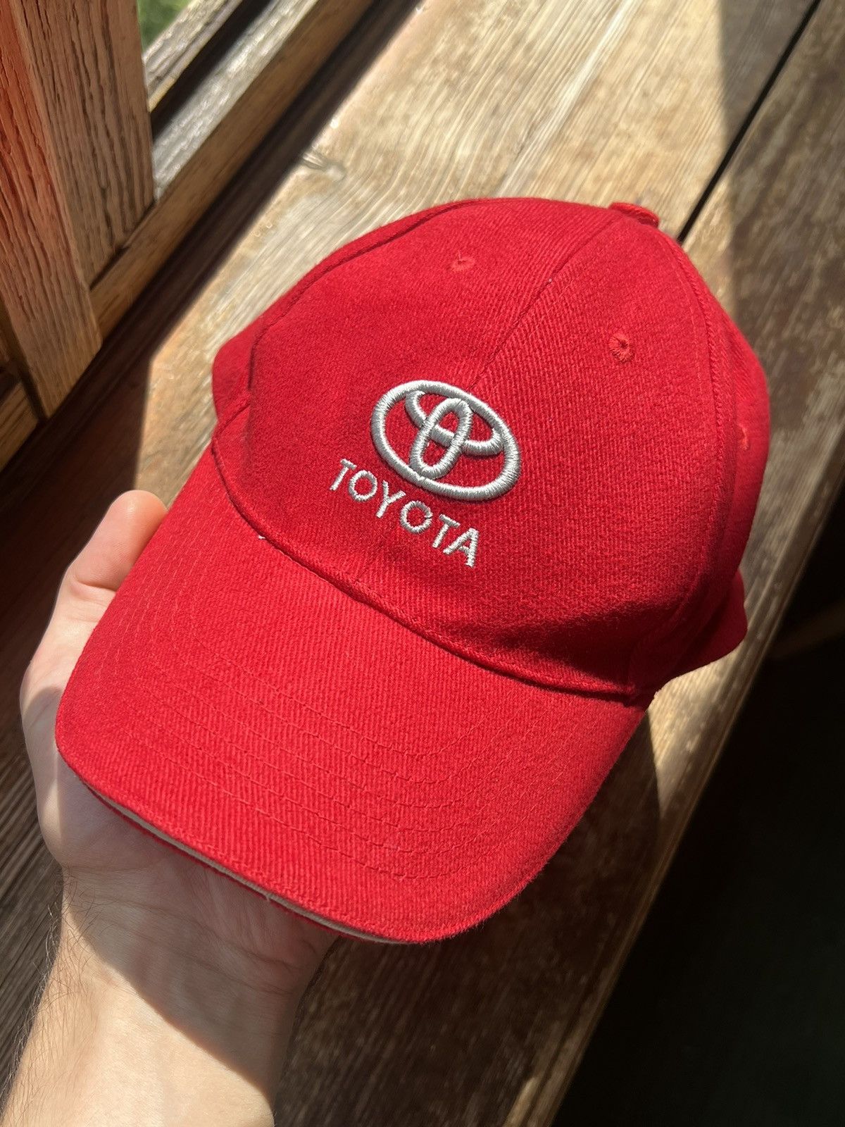 Japanese Brand Vintage Y2K Toyota Embroidery Baseball Cap Size ONE SIZE - 2 Thumbnail