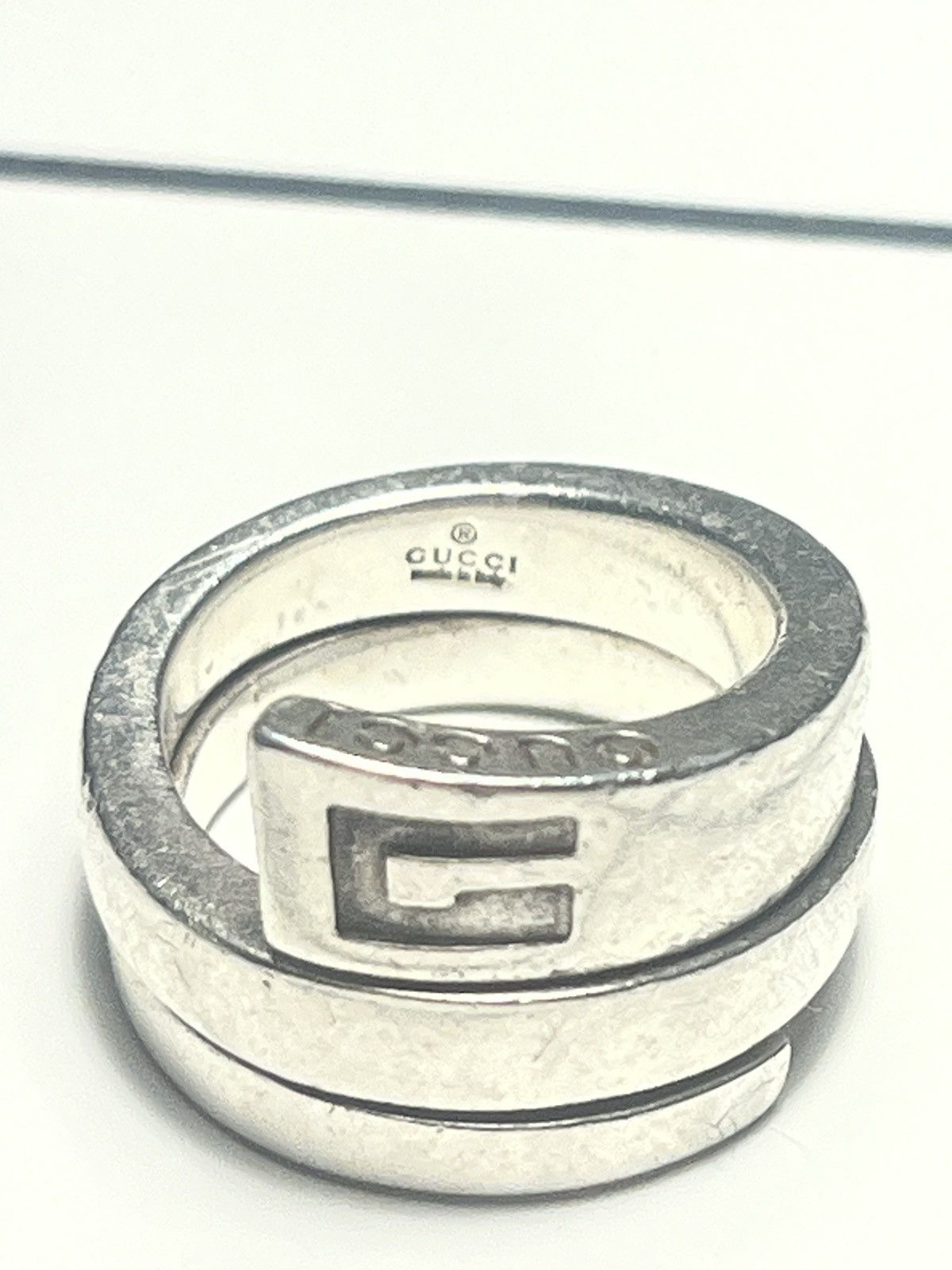 Gucci GUCCI SILVER RING PINKIERING UNISEX Size ONE SIZE - 1 Thumbnail